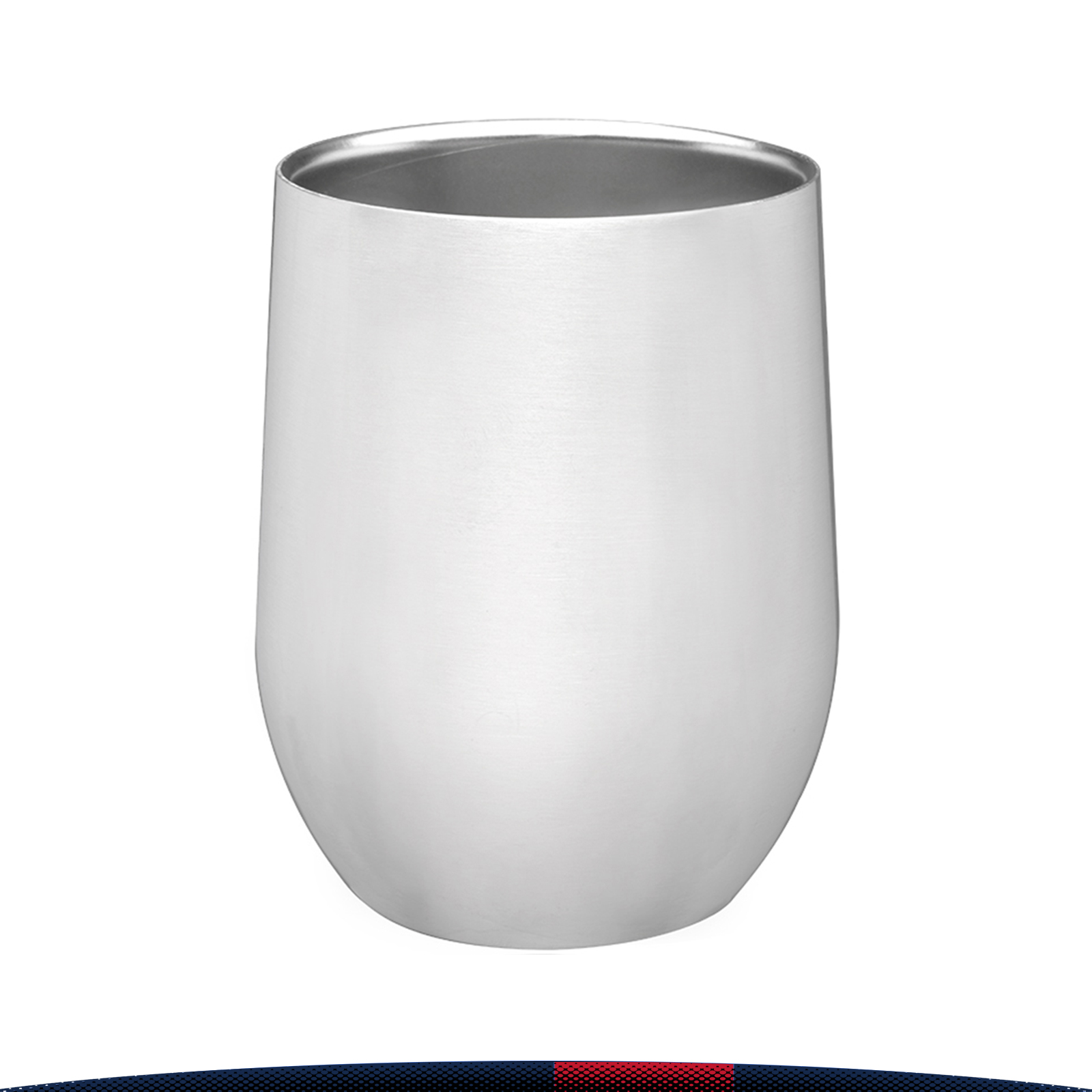 11 oz. Stainless Steel Wine Glasses 3