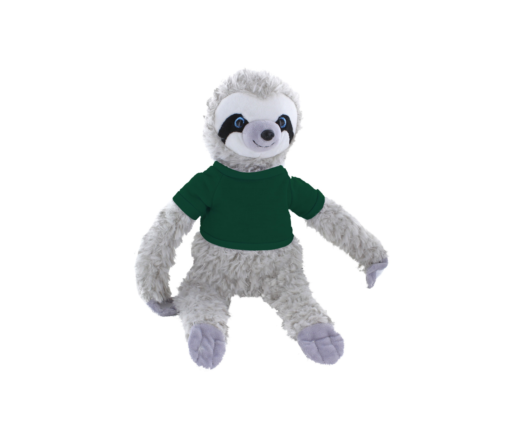 soft plush Sloth with t-shirt 12