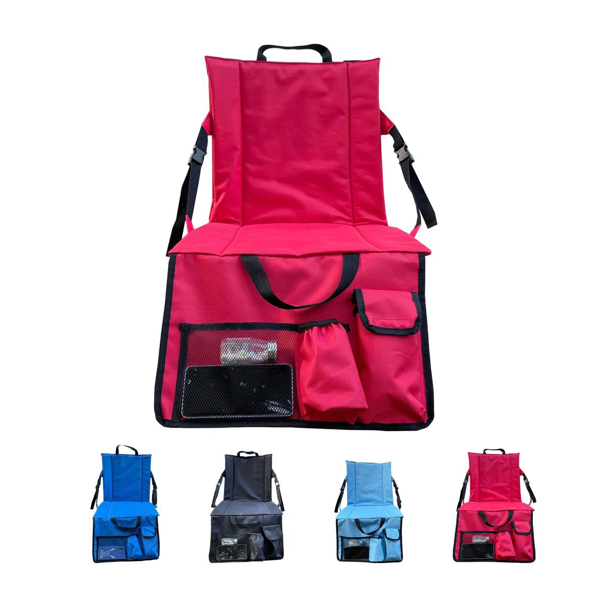 Stadium Pad with Adjustable Straps and Handle 4