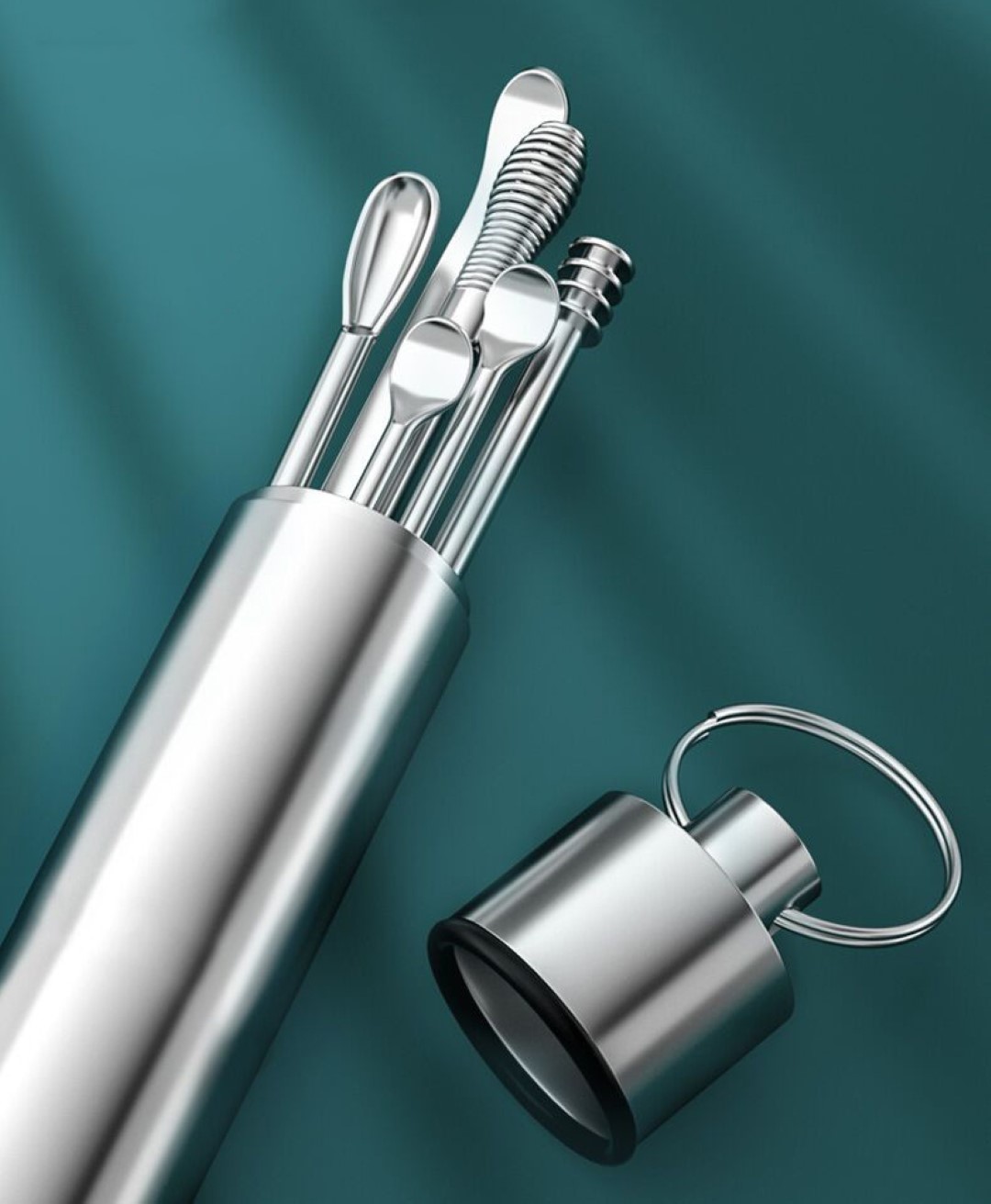 6-In-1 Stainless Steel Earpick 1