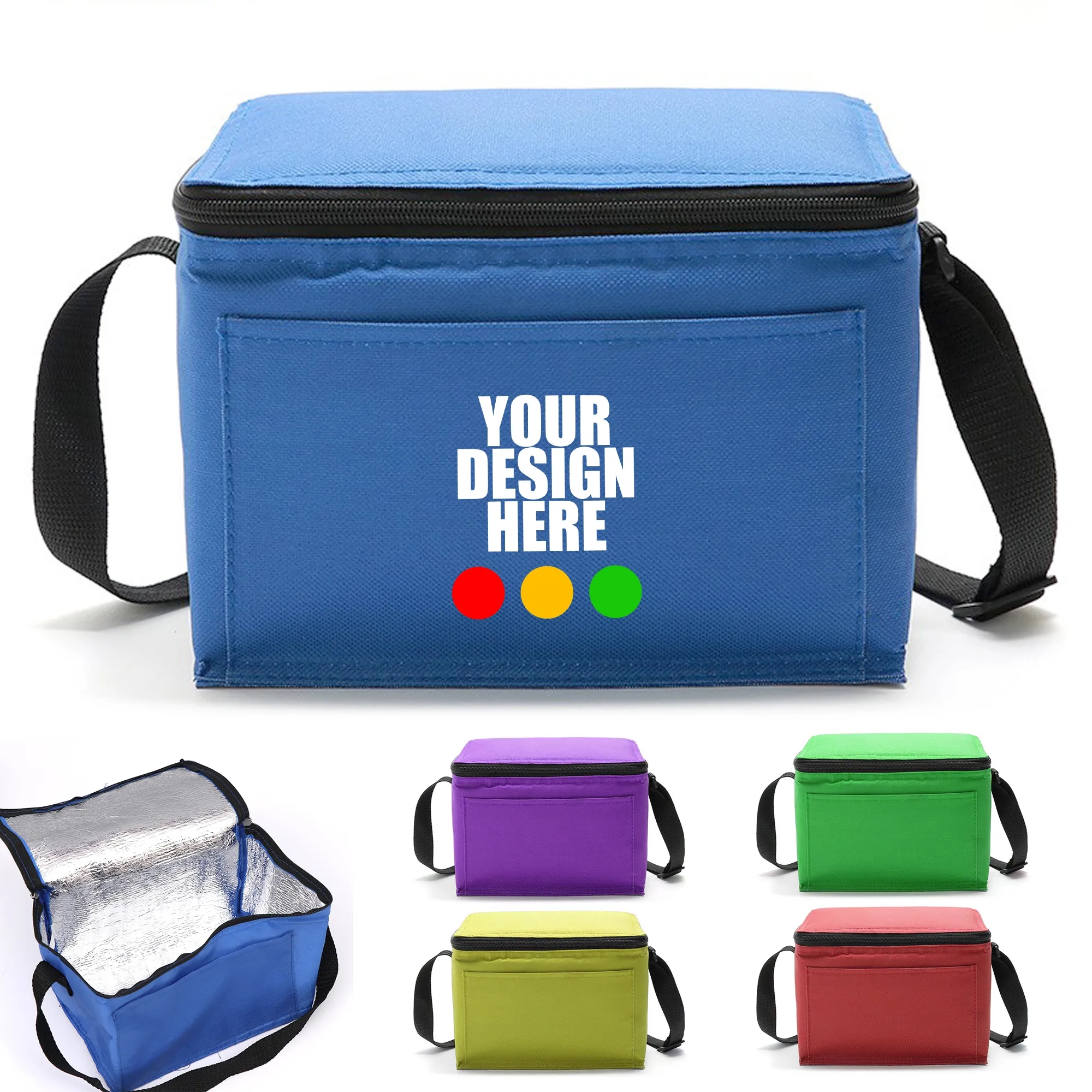 Non-woven Insulated Cooler Bag w/ Strap 3
