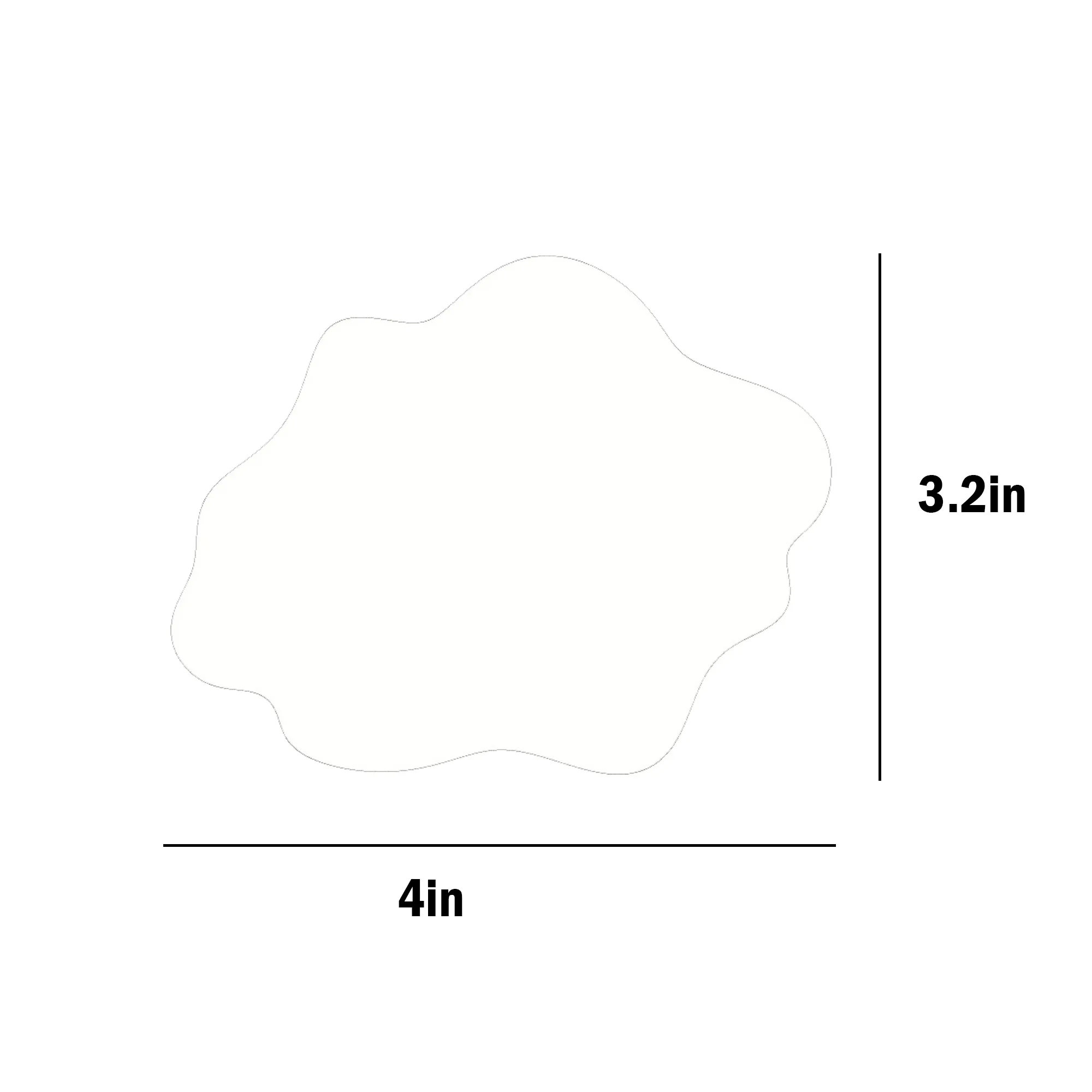 Full-Color Custom Wave-Shaped Silicone Coaster 3