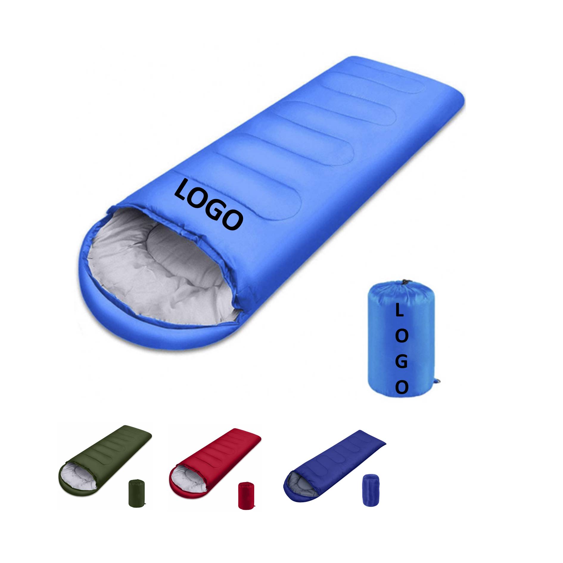 Outdoor Winter Thickened Sleeping Bag 2