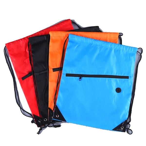 Headphone Slot Drawstring Bags 8