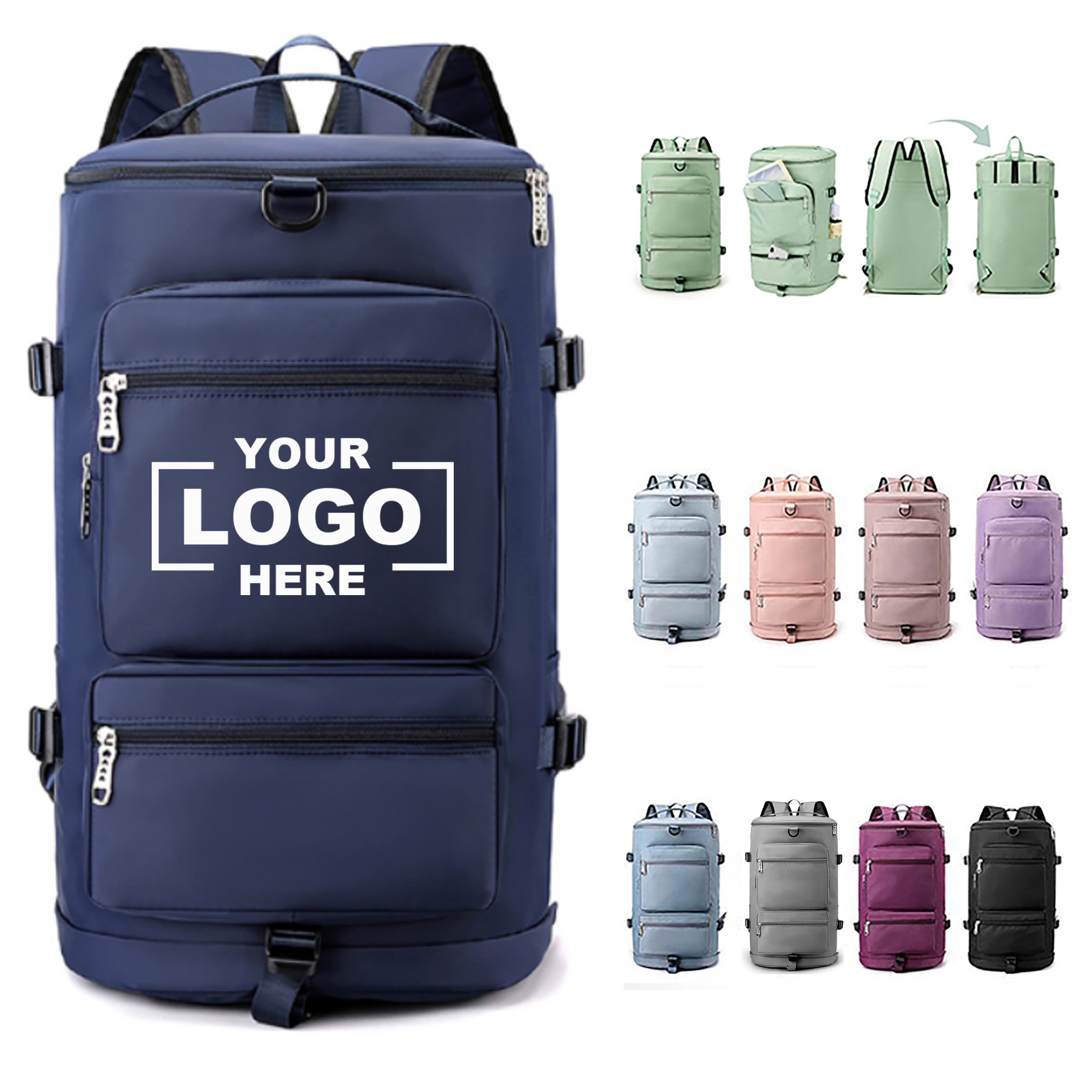 Waterproof Wet Dry Separation Backpack 1