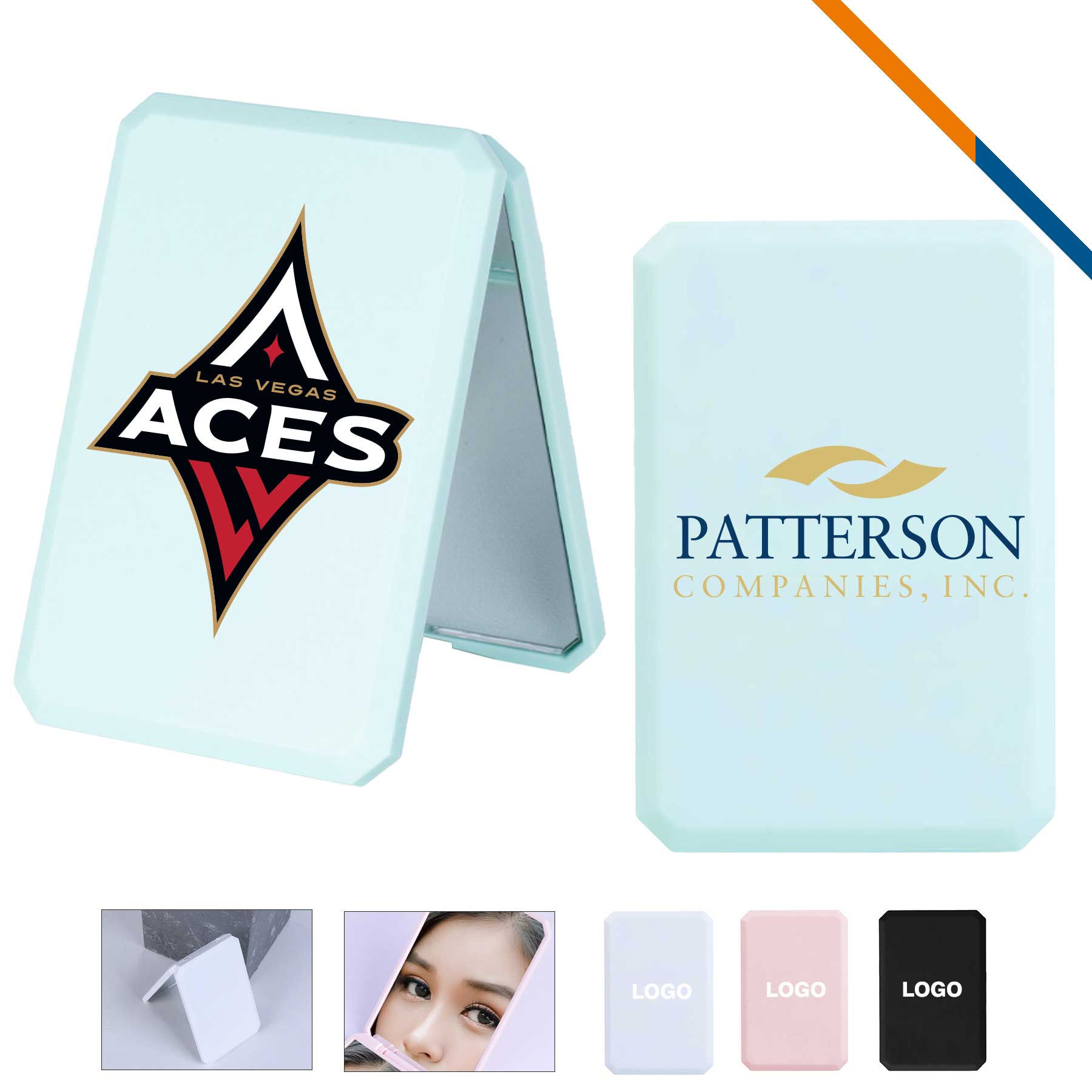 Adrey Foldable Double Sided Makeup Mirror 11
