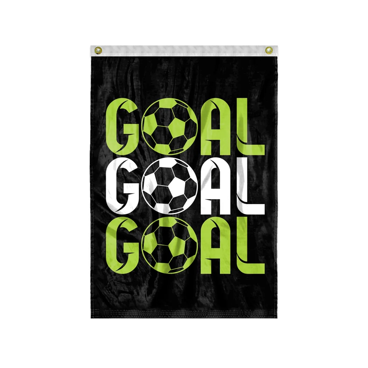 Custom Screen Sublimation Flag - 42" x 30" Silk Poly 2