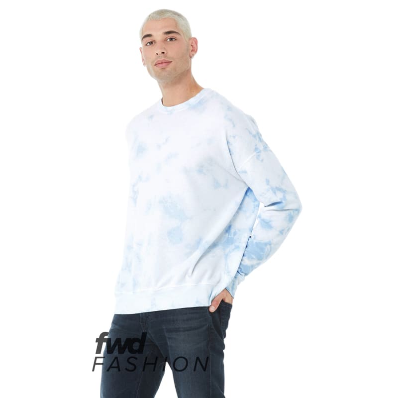Bella + Canvas FWD Fashion Unisex Tie-Dye Pullover Sweatshirt 5