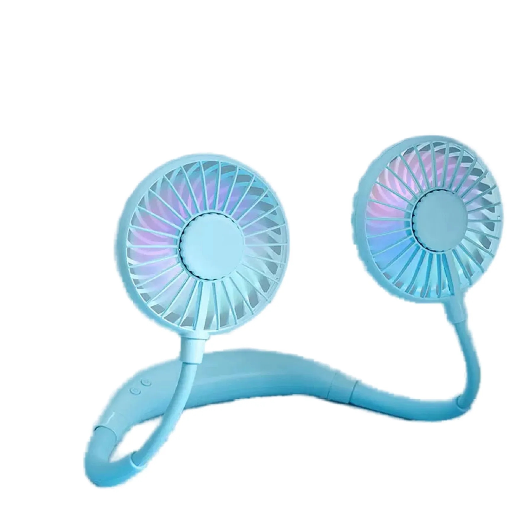 Hand Free Mini USB Rechargeable Personal Fan 8