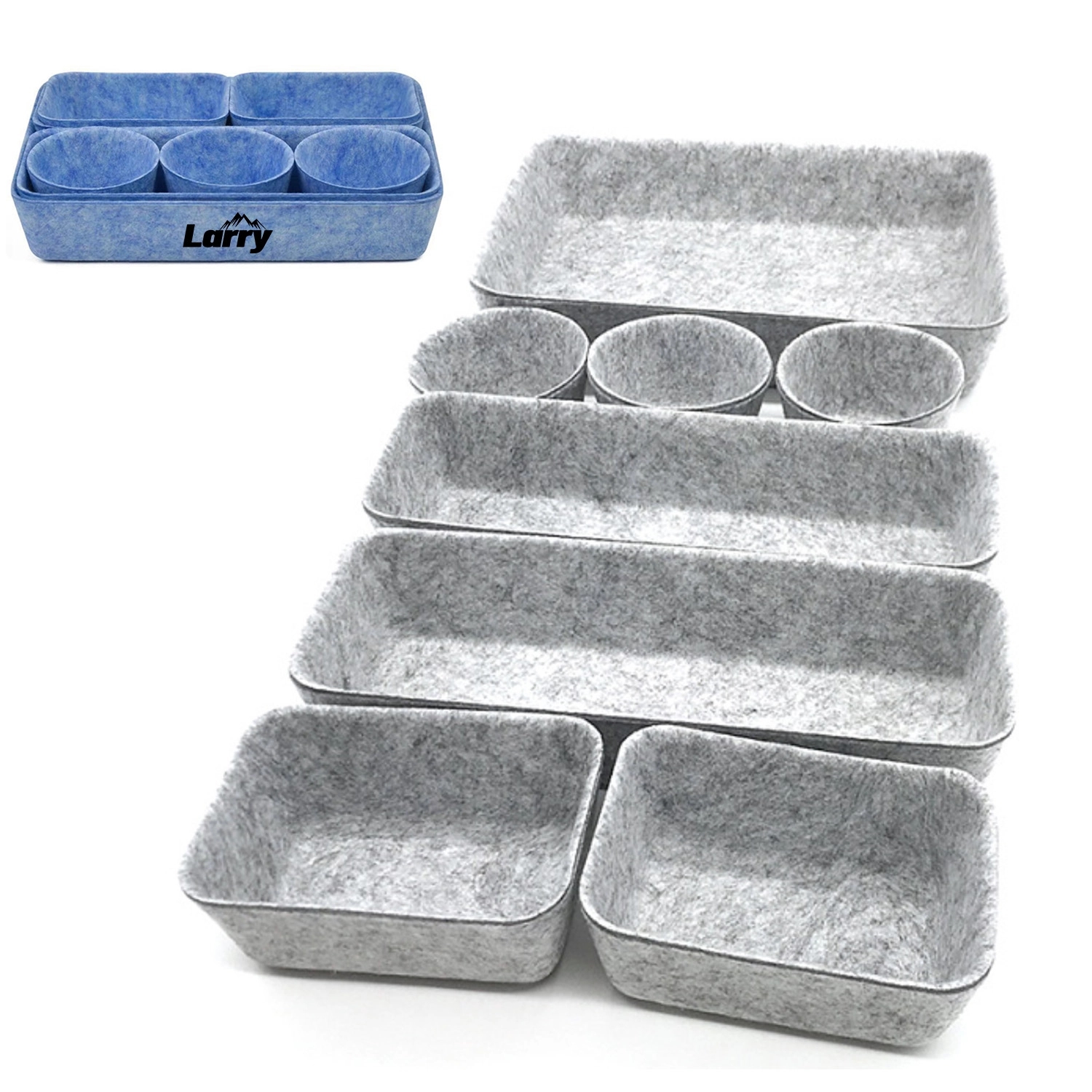 8Pcs Felt Drawer Organizer Set 2
