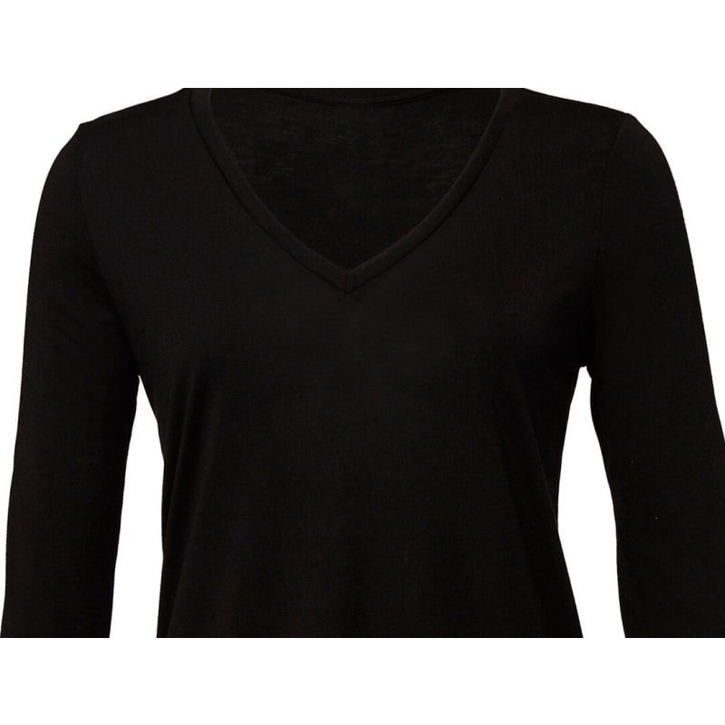Bella + Canvas Ladies' Flowy Long-Sleeve V-Neck 9