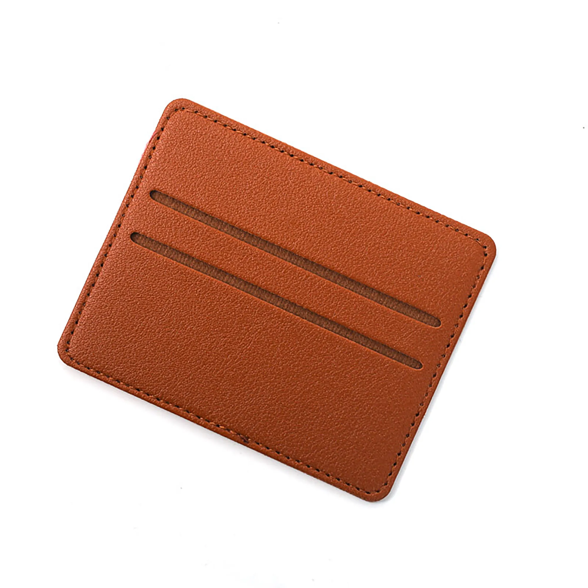 Mini Slim PU Leather Credit Card Holder 9