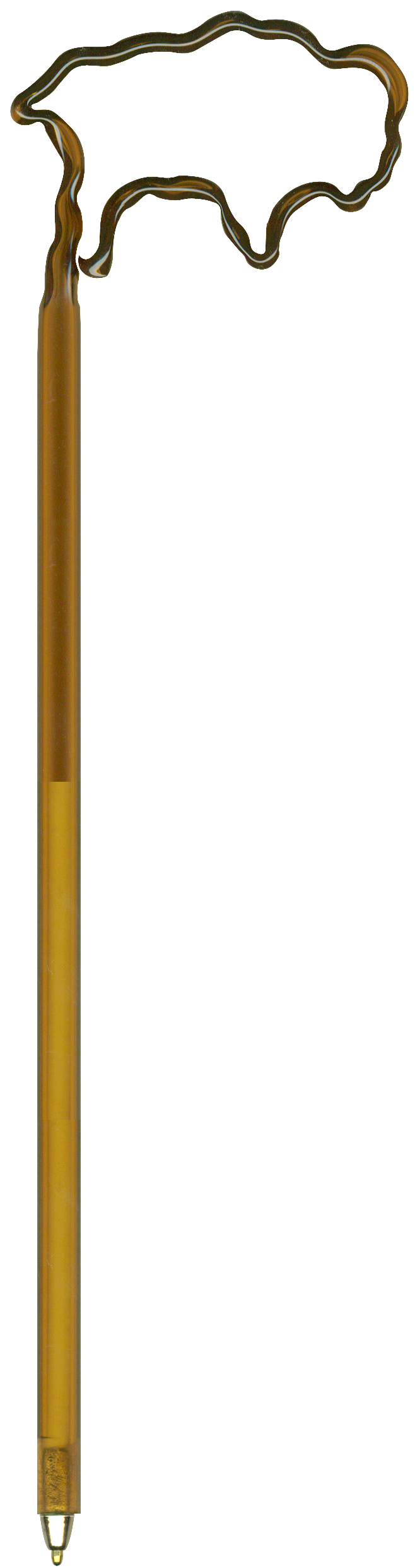 Buffalo Bison Inkbend Standard, Bent Pen