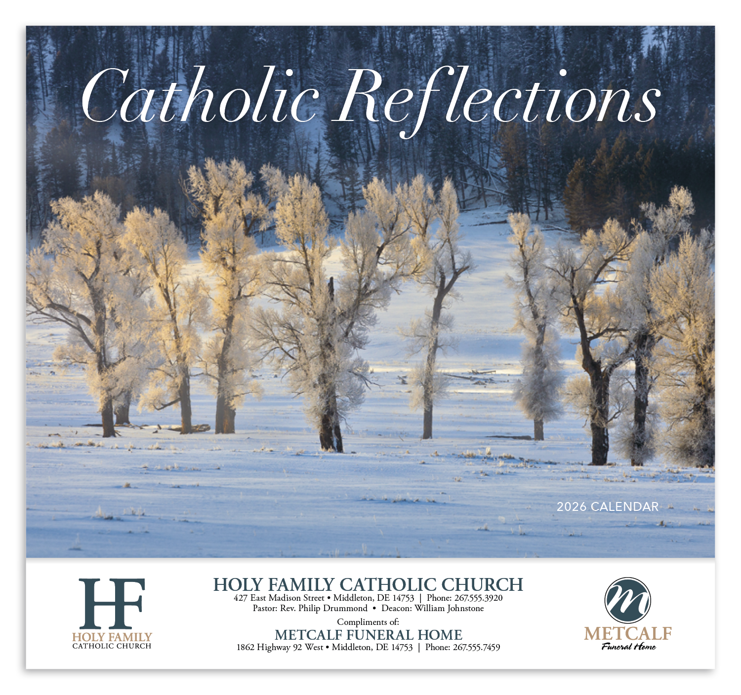 HotLine® Products Catholic Reflections Appointment Calendar - Stapled 70