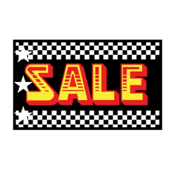 12" x 18" Advertising Antenna Flag - Dozens 21