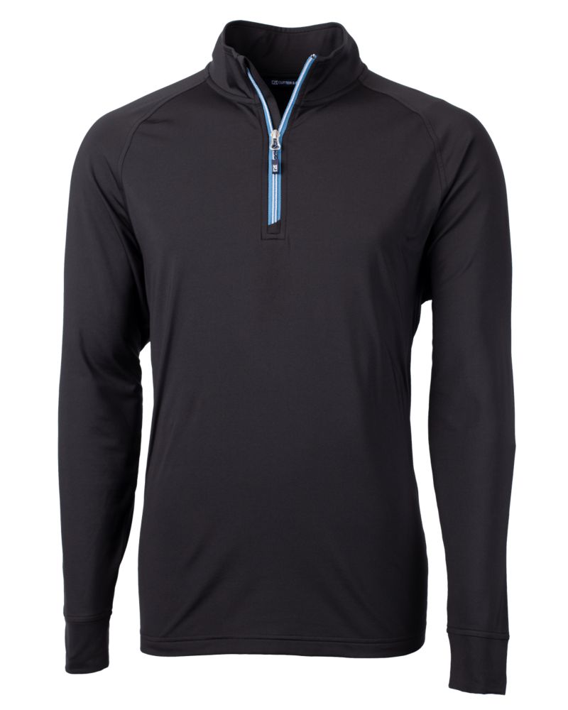 Cutter & Buck Adapt Recycled Soft Knit Stretch  Mens Quarter Zip Pullover 133