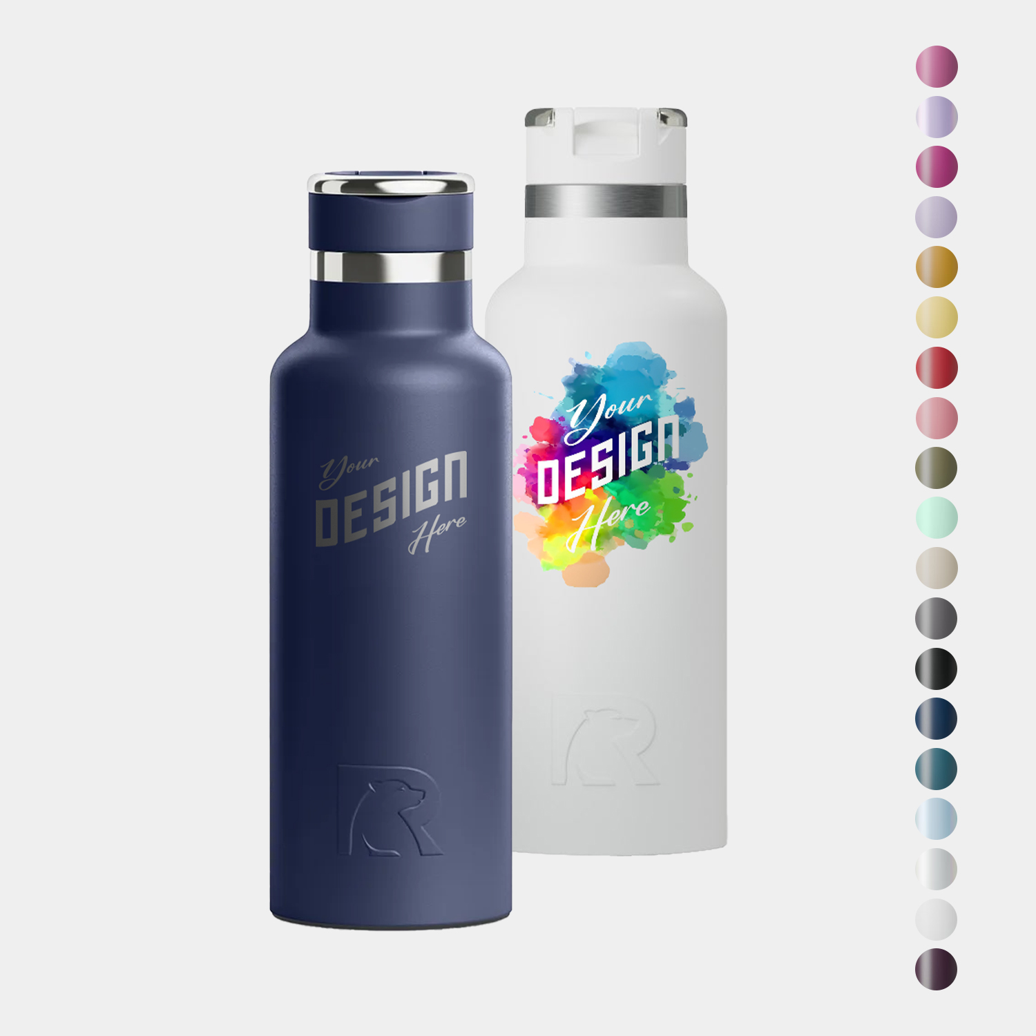 16 oz RTIC® Leak-Resistant Ceramic Lined Journey Water Bottle w/ Straw Lid 4