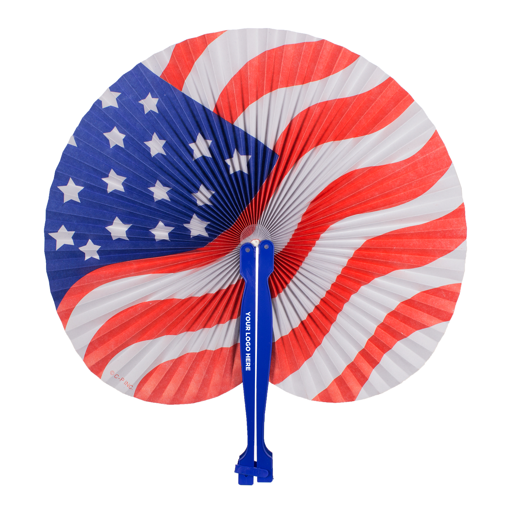 Patriotic Folding Fans