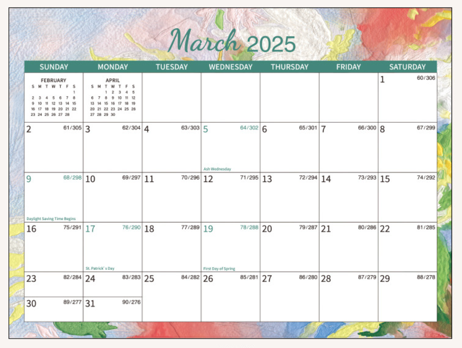 Custom Desk Calendar 4