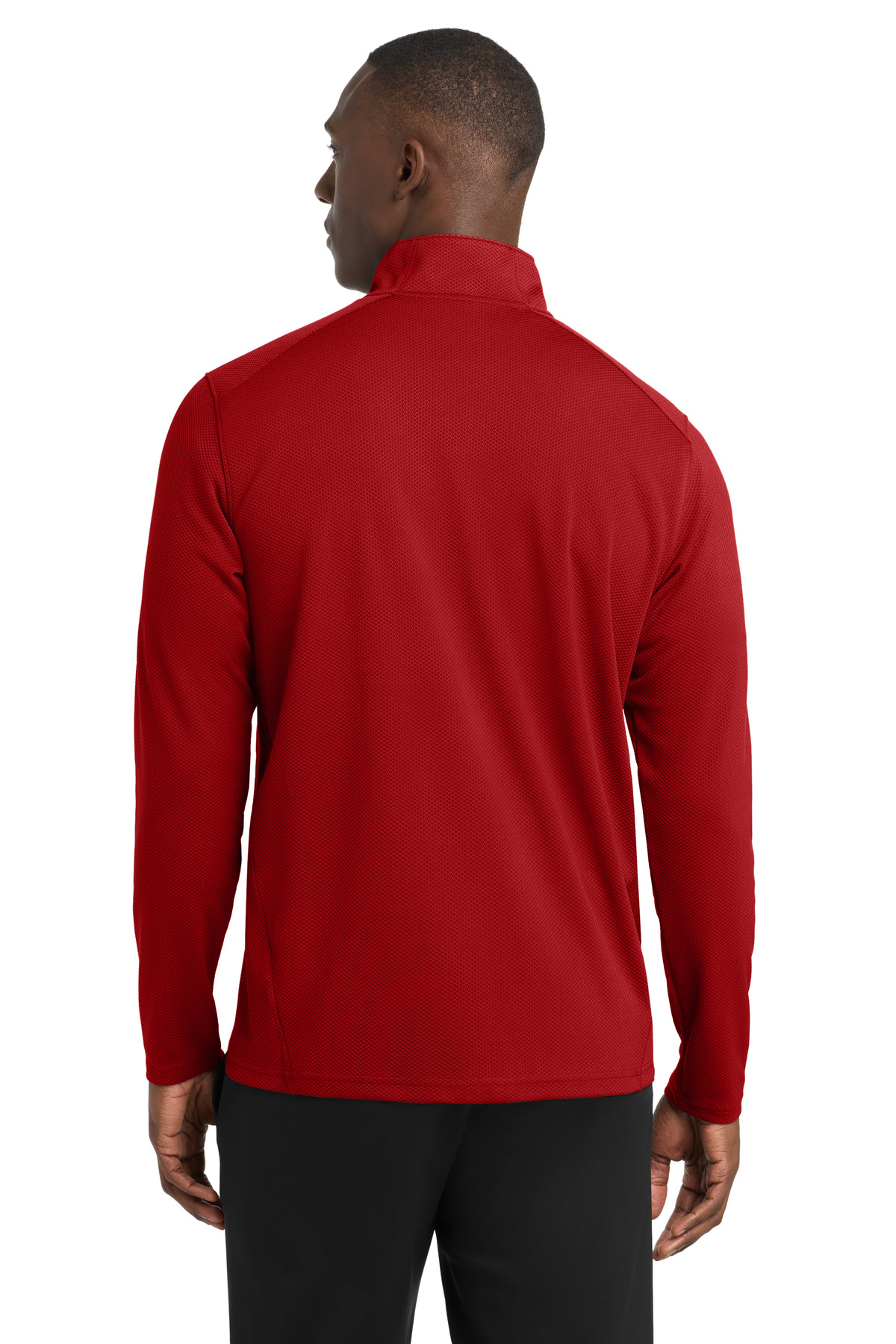 Sport-Tek Sport-Wick Textured 1/4-Zip Pullover. ST860 1