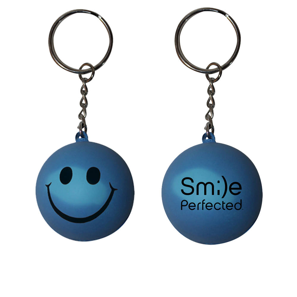 Mood™ Smiley Face Stress Key Chain 9