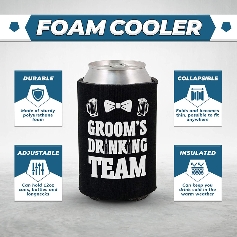 12OZ Sillkscreen Neoprene Beer Can Coolers Sleeves 8