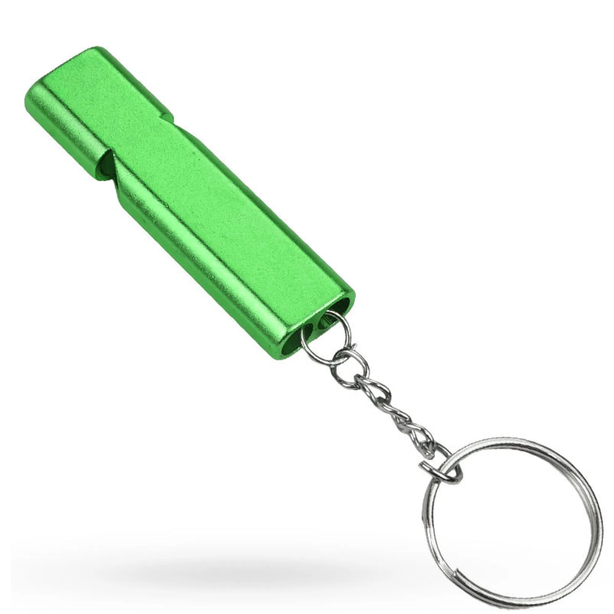 Aluminum Survival Whistle with Keychain 5