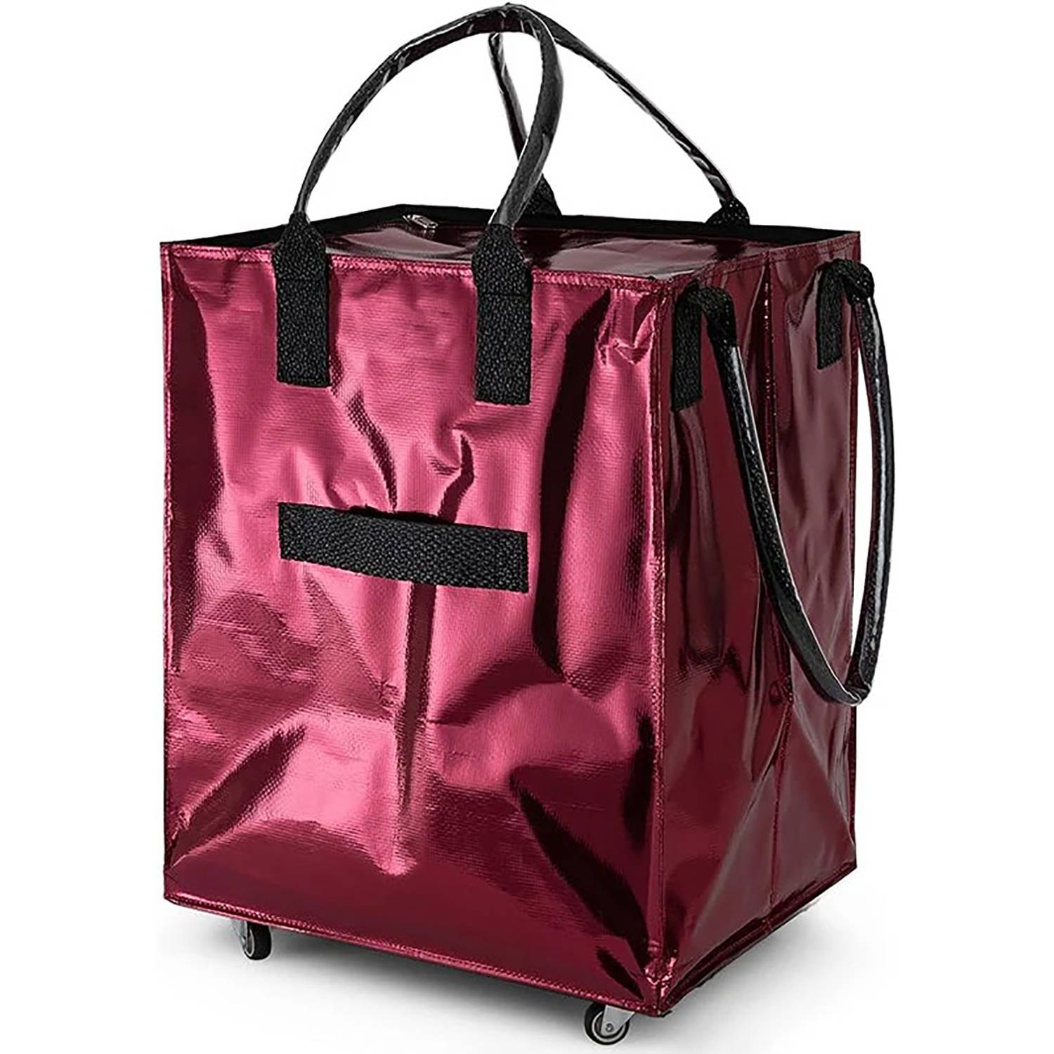 Waterproof Foldable Shopping Bag W/ Wheels 3