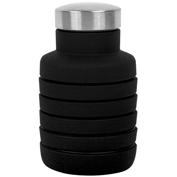17oz Collapsible Silicon Water Bottle 4