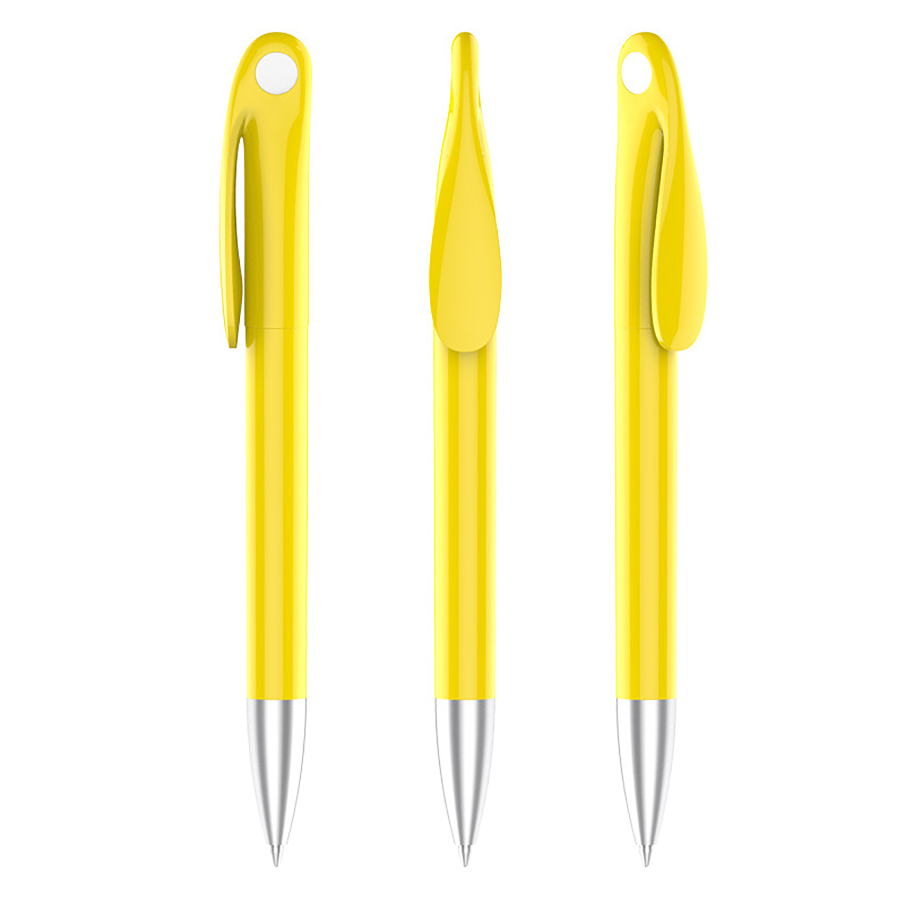 Retractable Ballpoint Pen Plastic Twist Pens 5