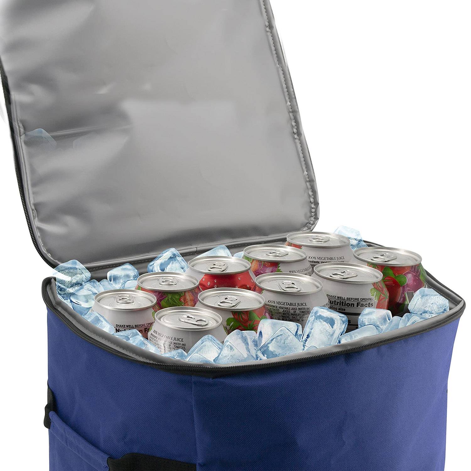 Foldable Trolley Insulated Cooler Bag 3