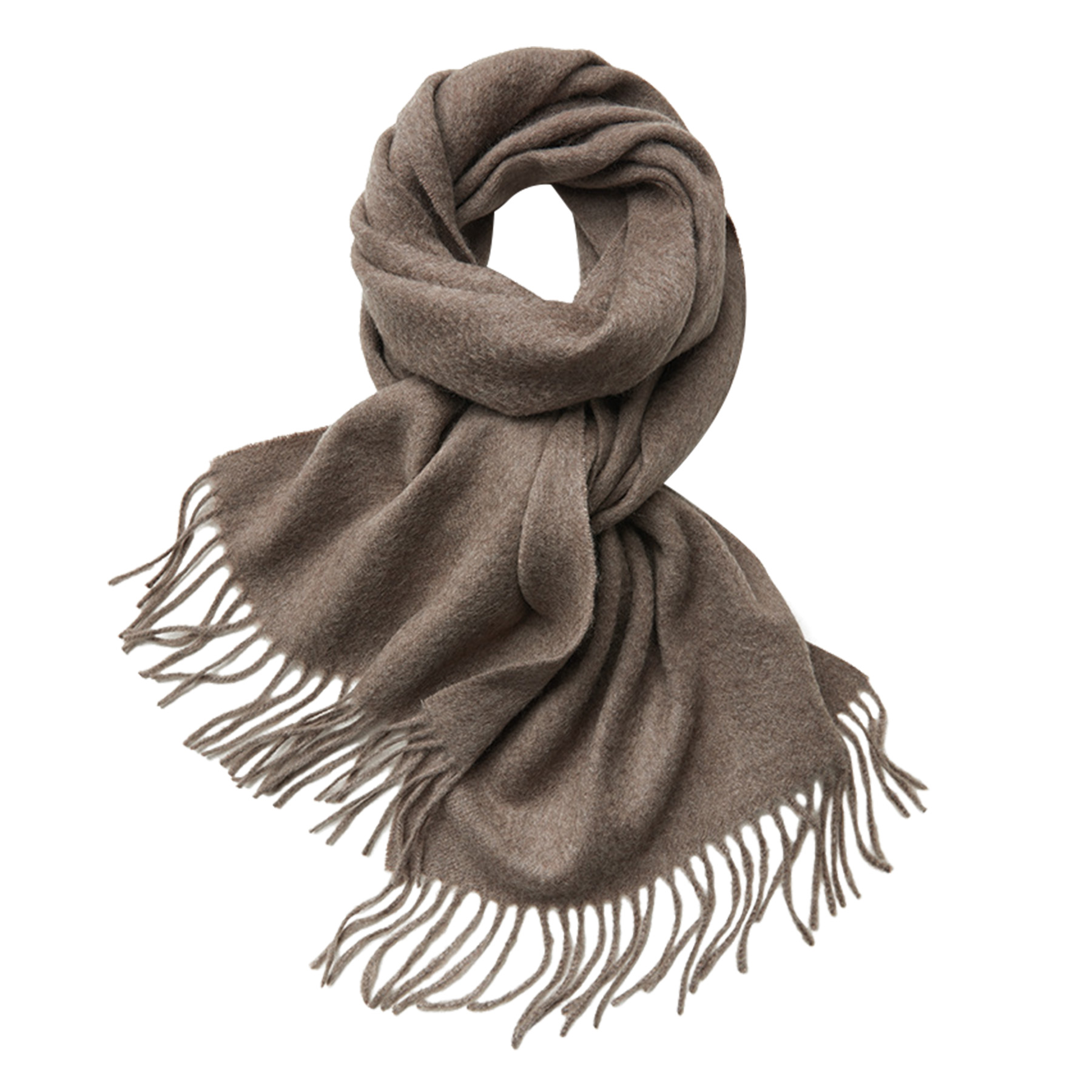 Winter Warm Scarf with Tassel 12