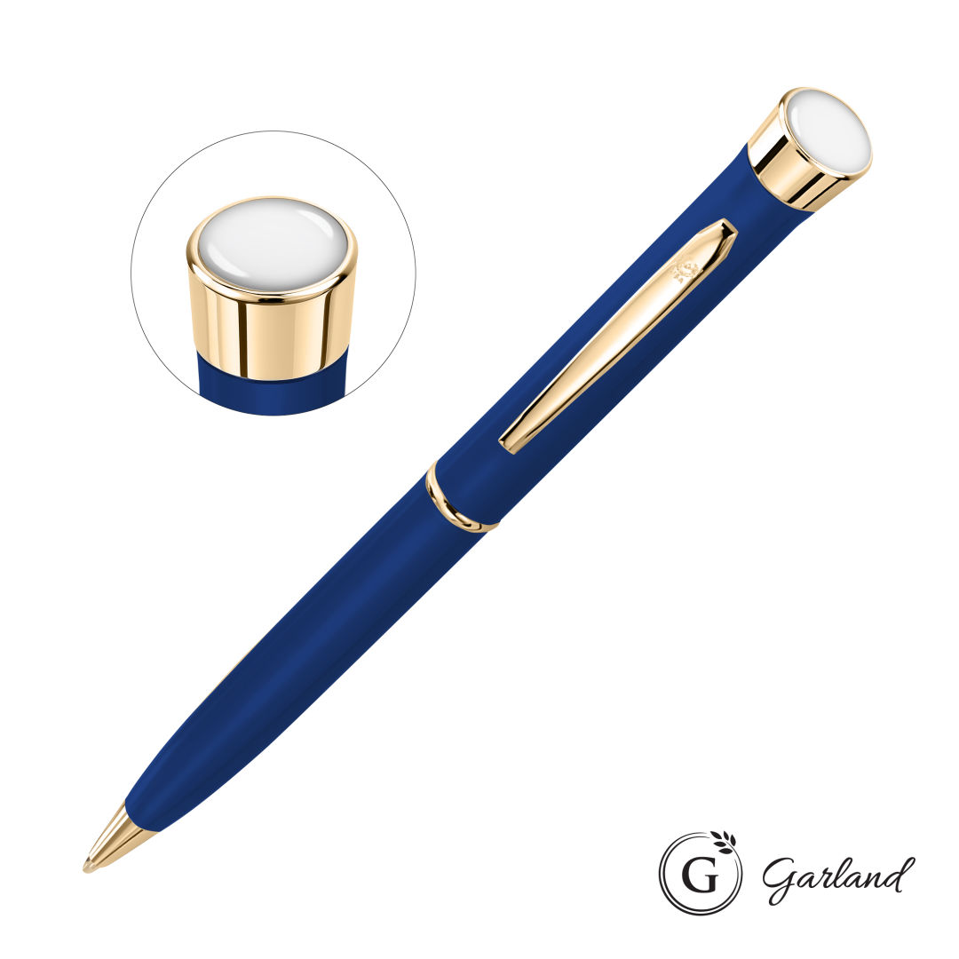 Garland® Color Matte Custom Twist Ballpoint Pen - Gold 12