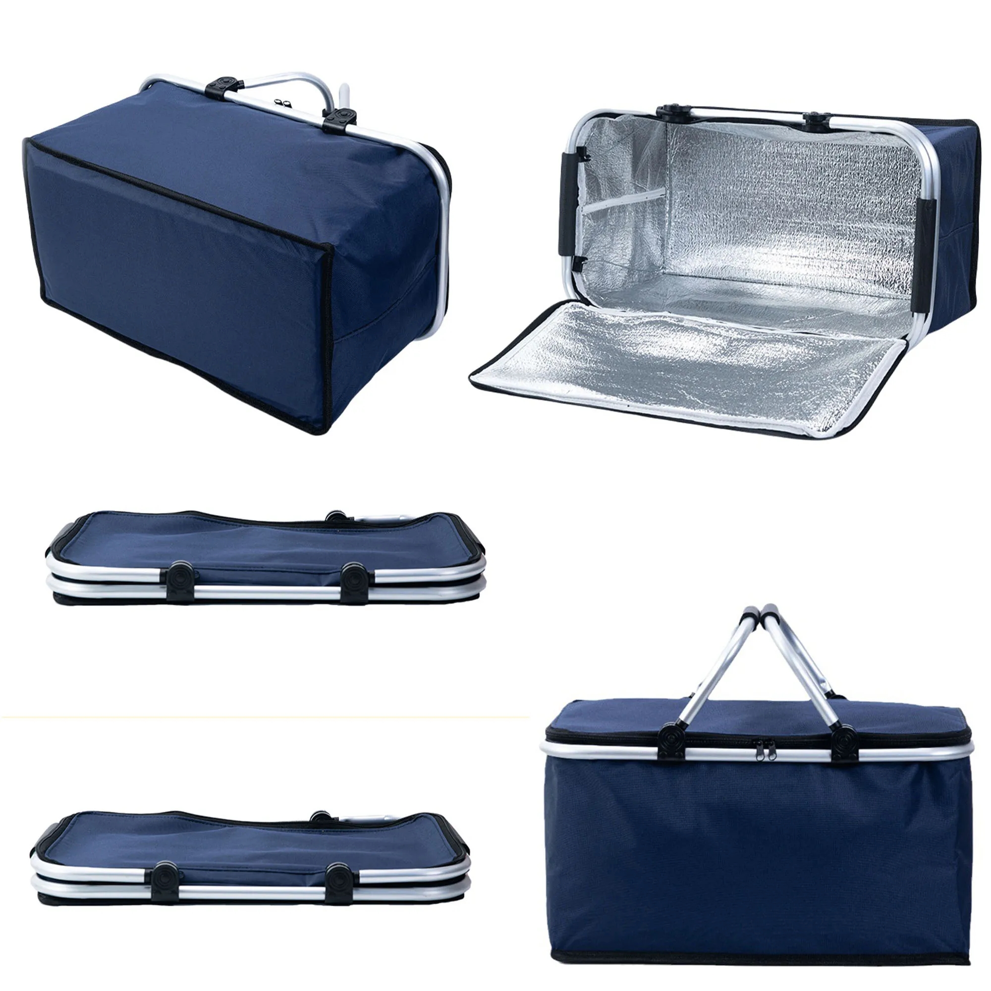 Picnic Folding Shopping Basket 2