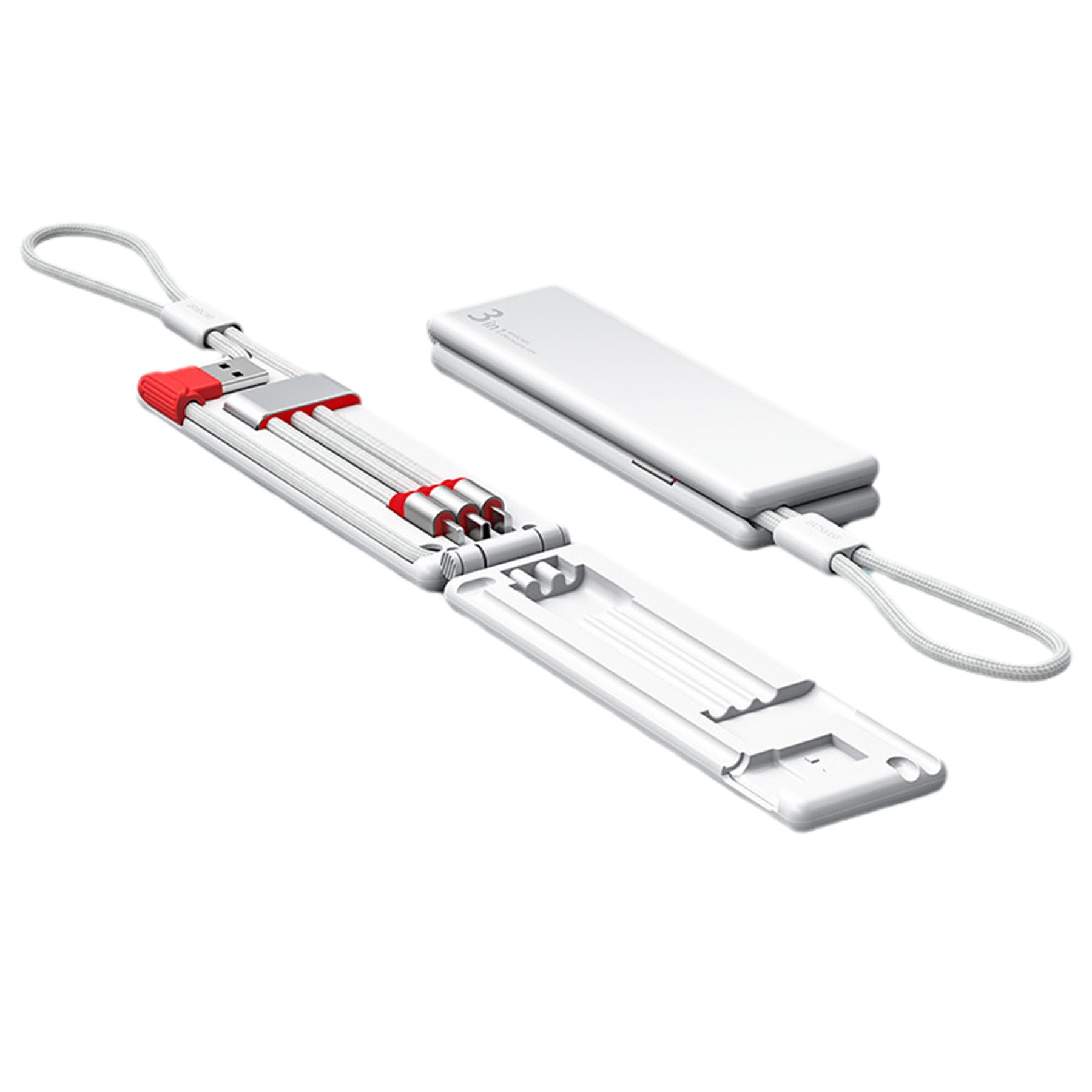 Multifunctional Portable 3 in 1 Charging Cable Organizer 3