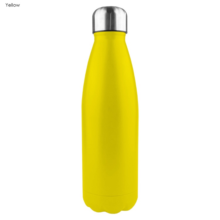 Komo Shiny Stainless Steel Drink Bottle Single Wall 12