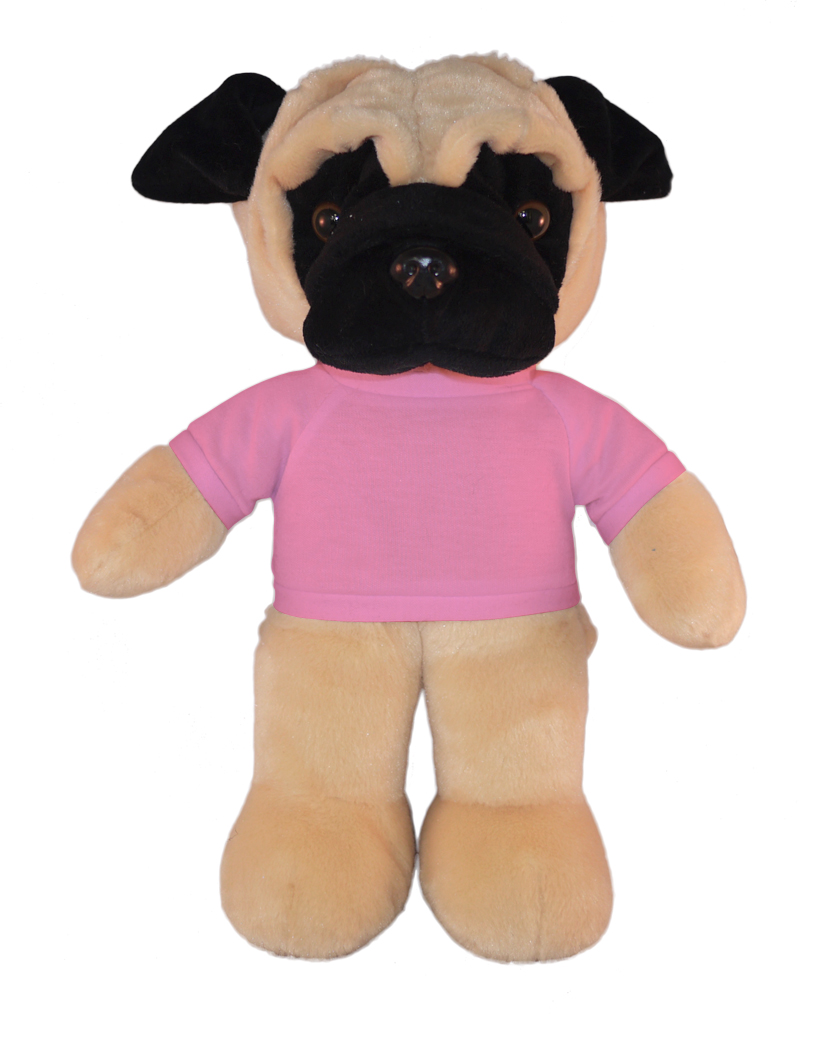 Pug with Tee 17