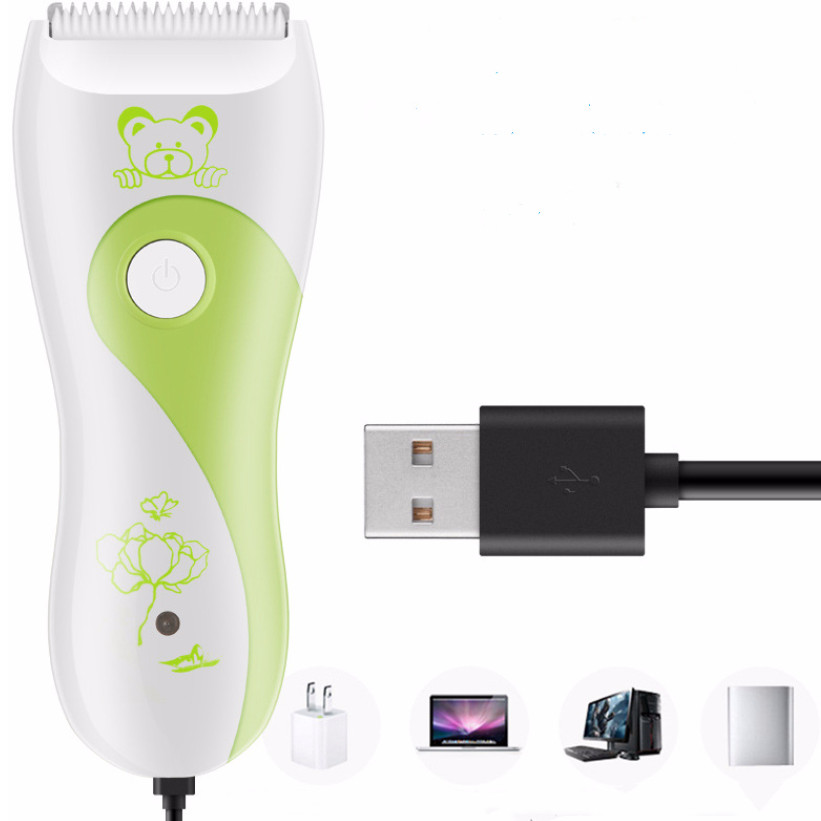 Rechargeable Hair Baby Cut  Clipper Full Set Kit 2