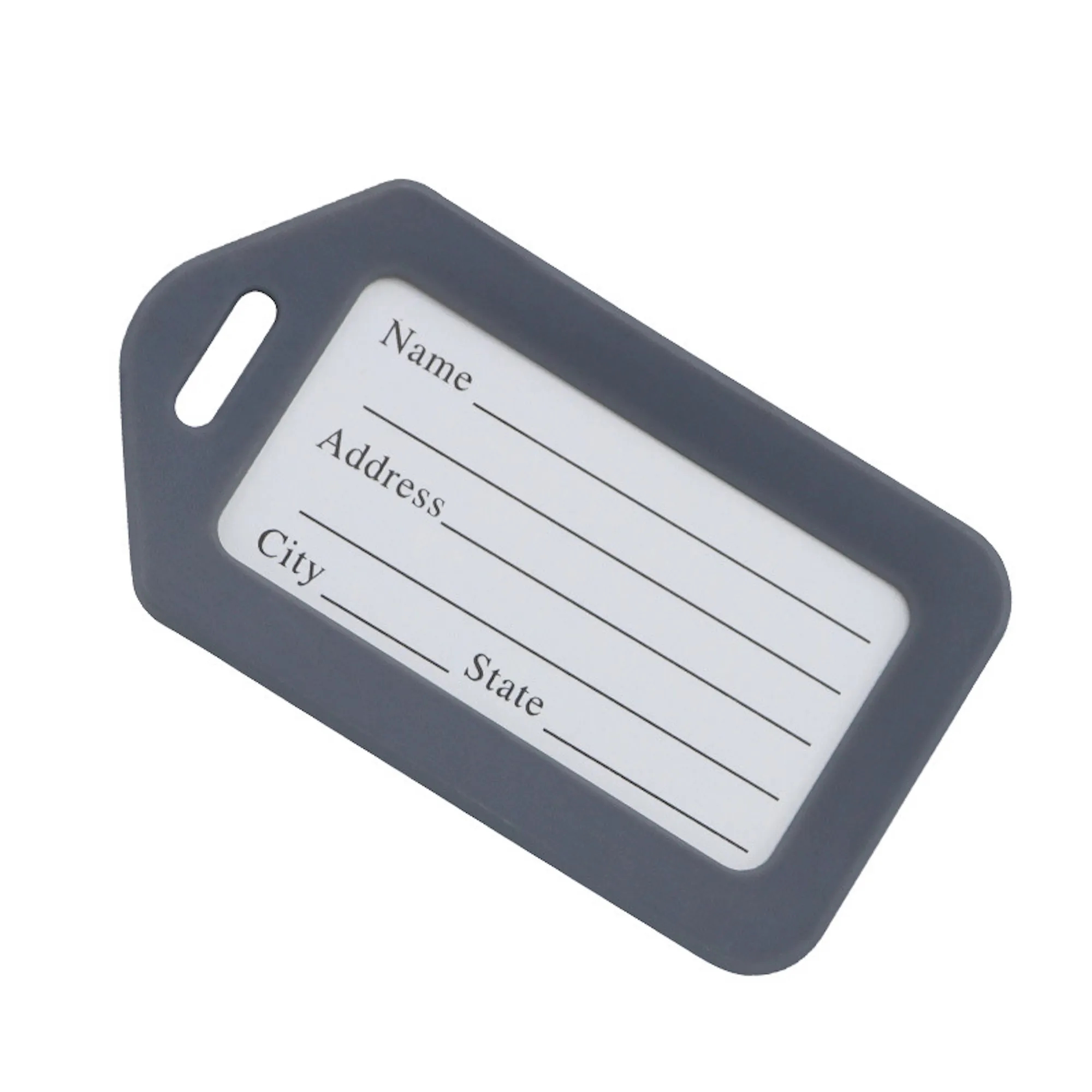 Plastic Luggage Tag Baggage Identification Hanging Label 14