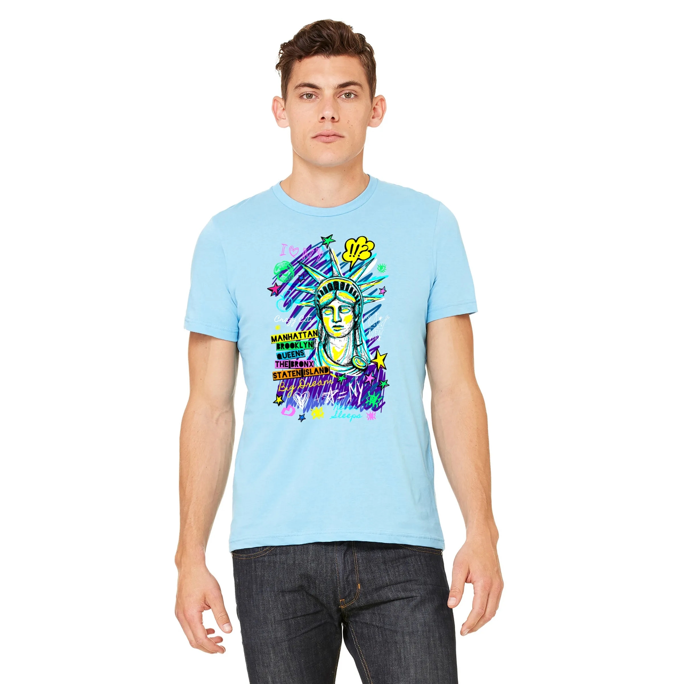 Bella + Canvas Unisex Jersey Short-Sleeve T-Shirt 124