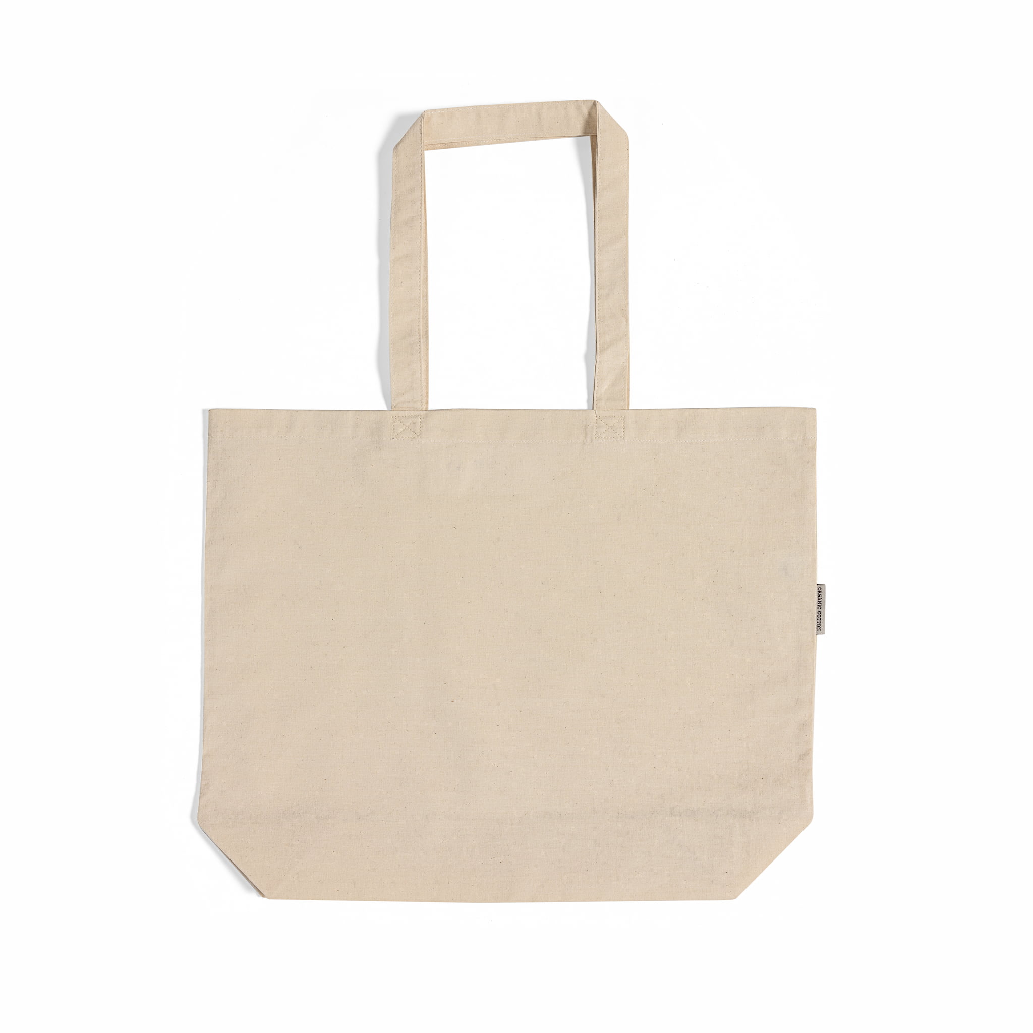 Organic Over-the-Shoulder Cotton Tote Bag 2