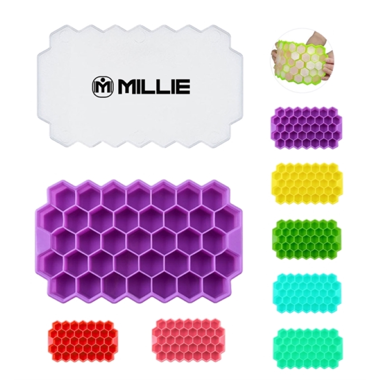 Honeycomb Silicone Ice Mould 2