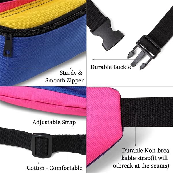 Bright Neon Waist Fanny Pack 2