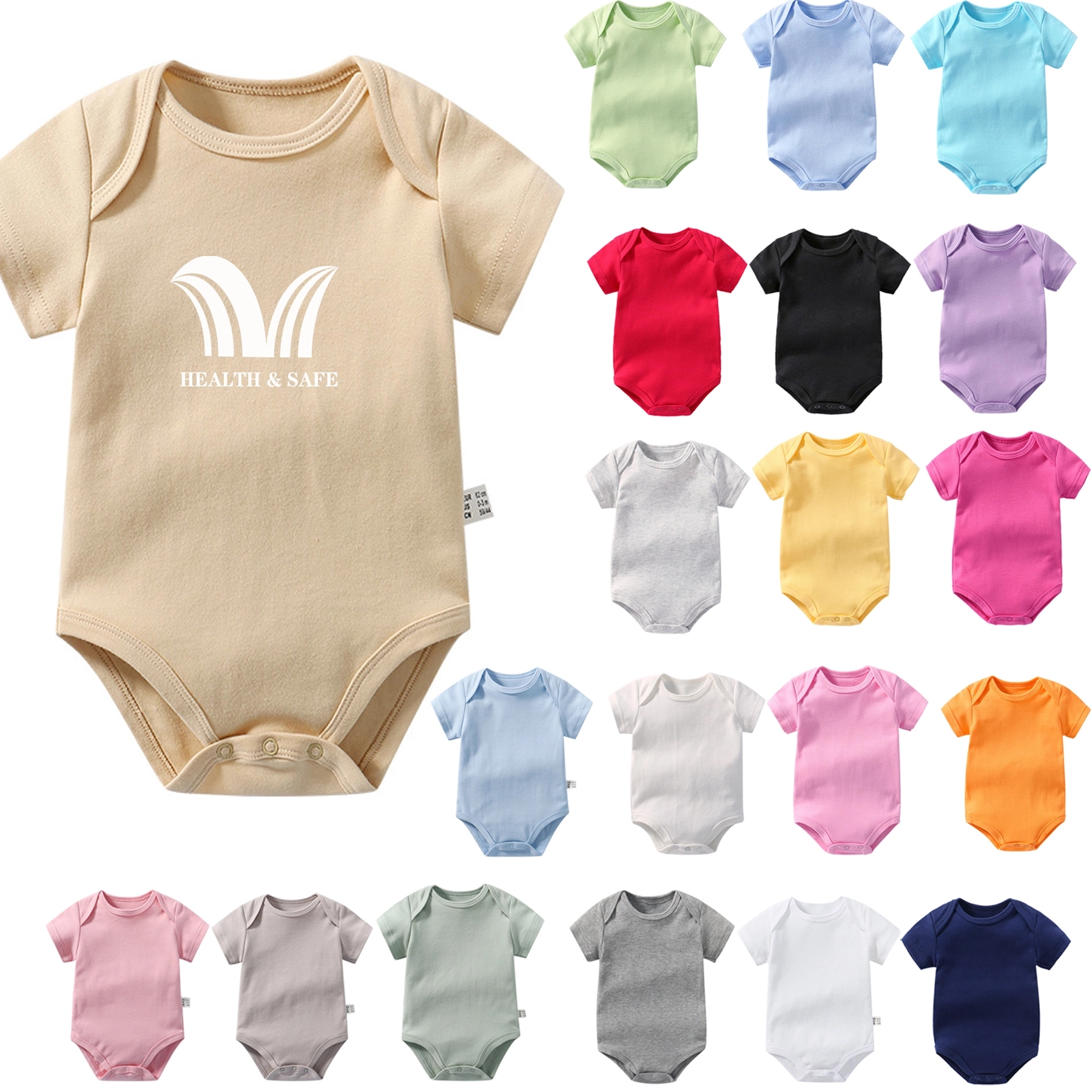 Baby and Toddler Short-Sleeve Bodysuit 3