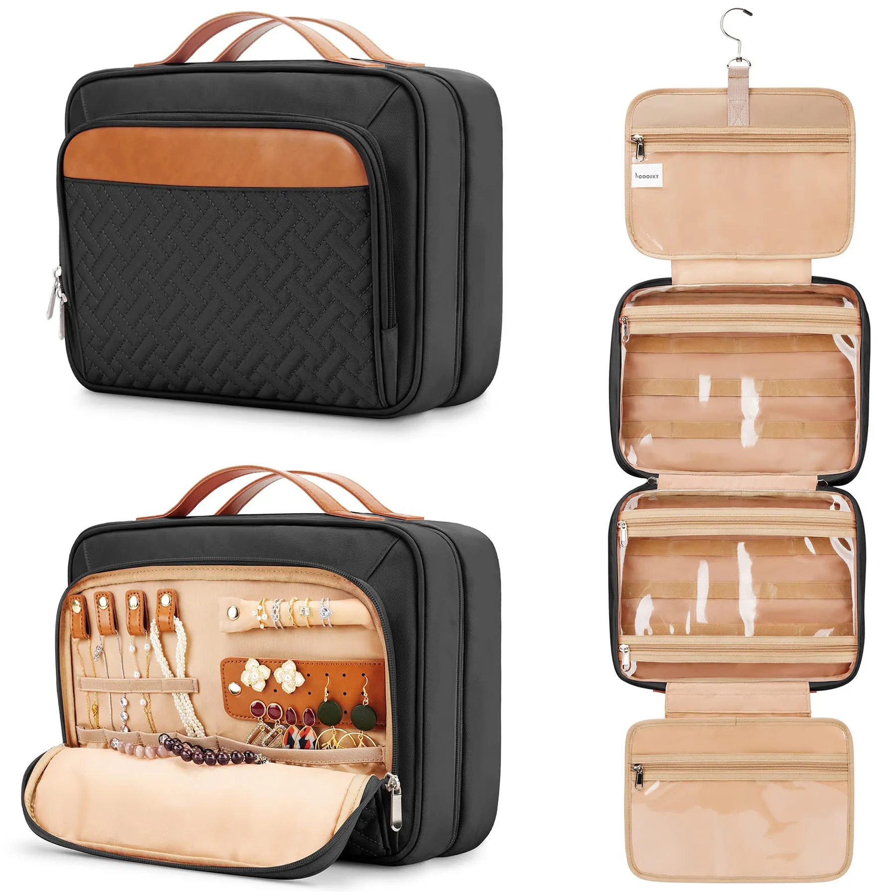 Travel Hanging Toiletry Bag 6