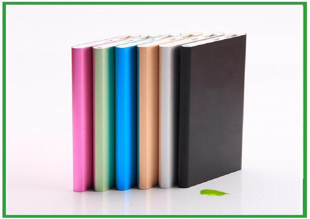 Slim Aluminum Power Bank 10000maH 3