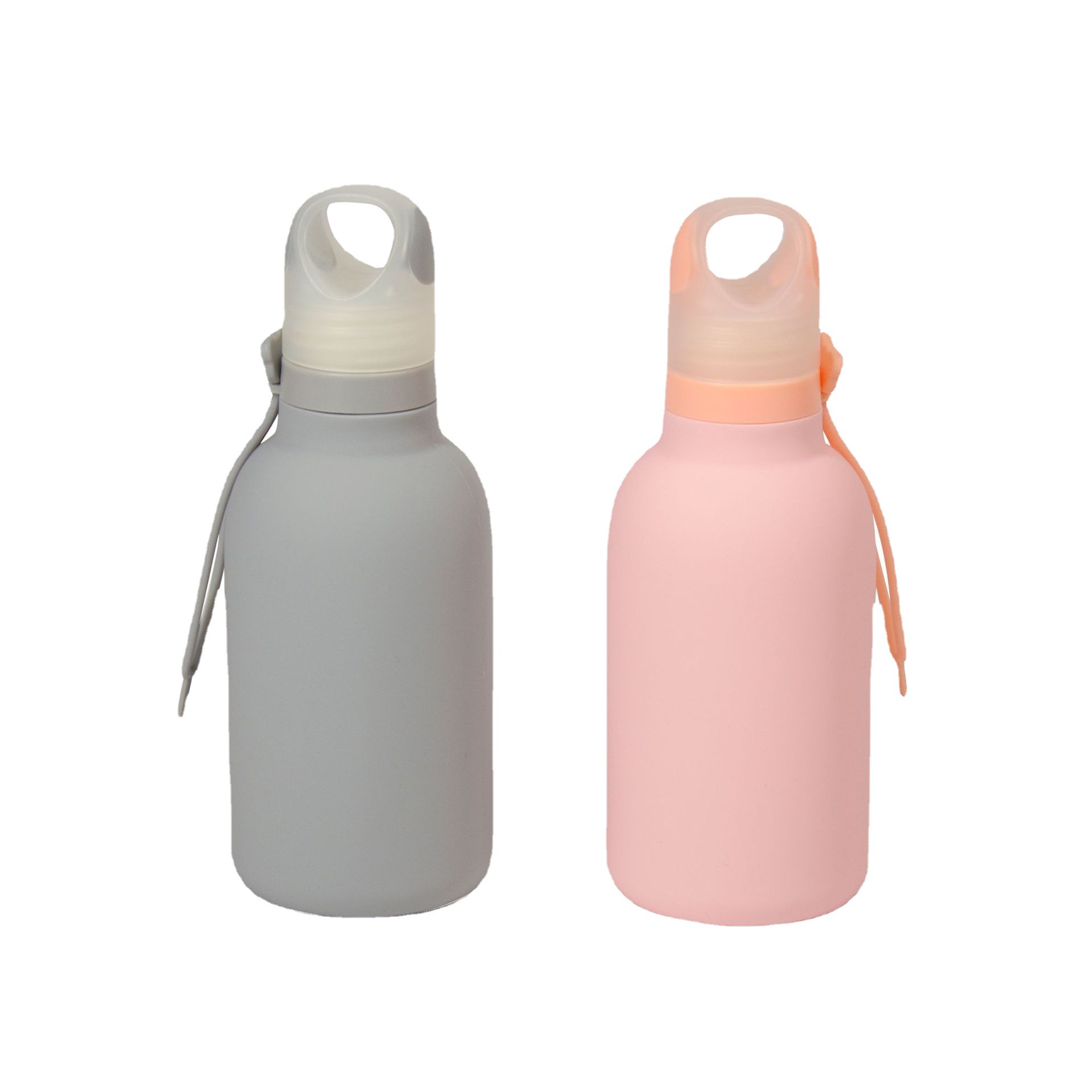 500ml Outdoor Collapsible Water Bottle, custom plastic water bottle with logo imprint 4