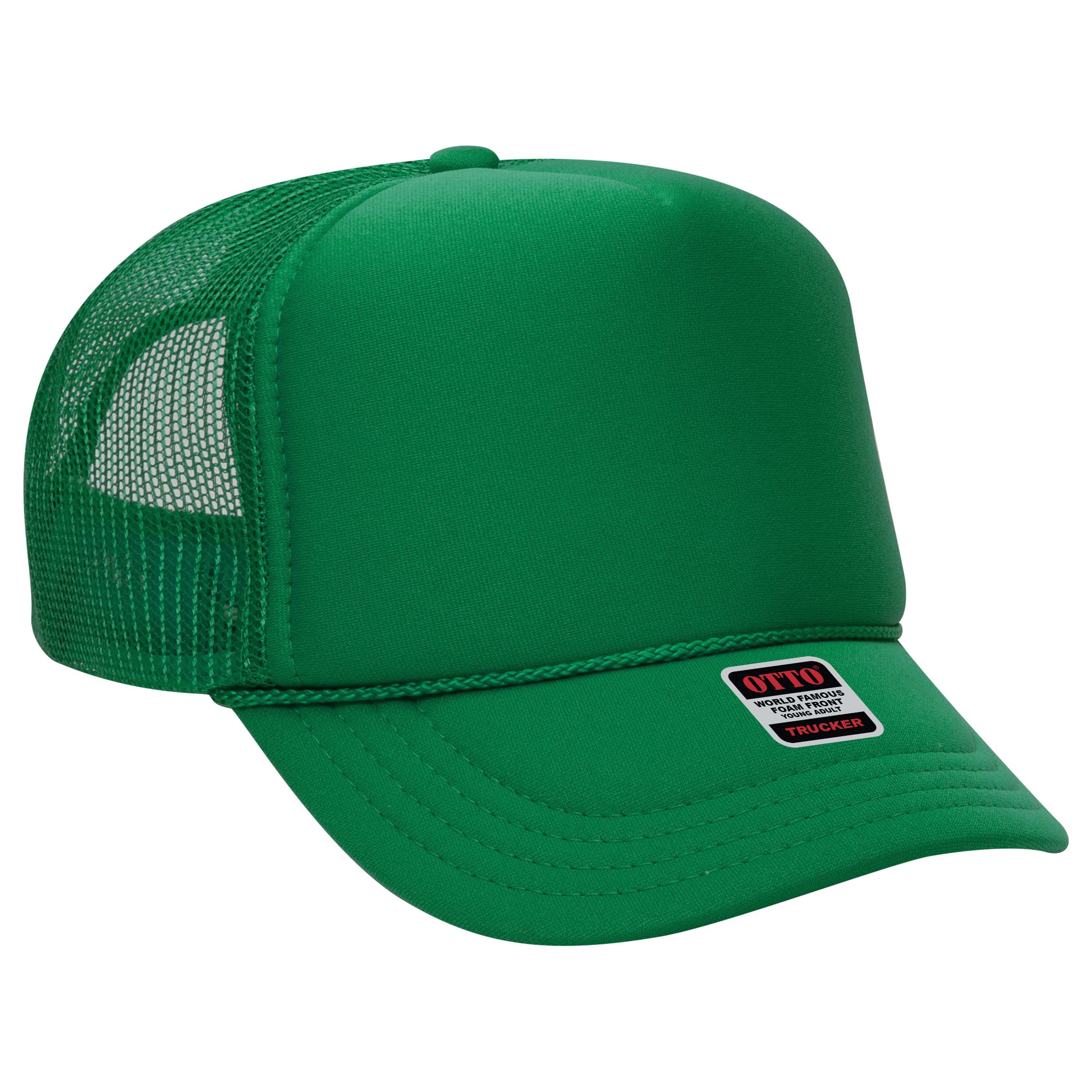 OTTO CAP® 5 Panel High Crown Mesh Back Trucker Hat 47