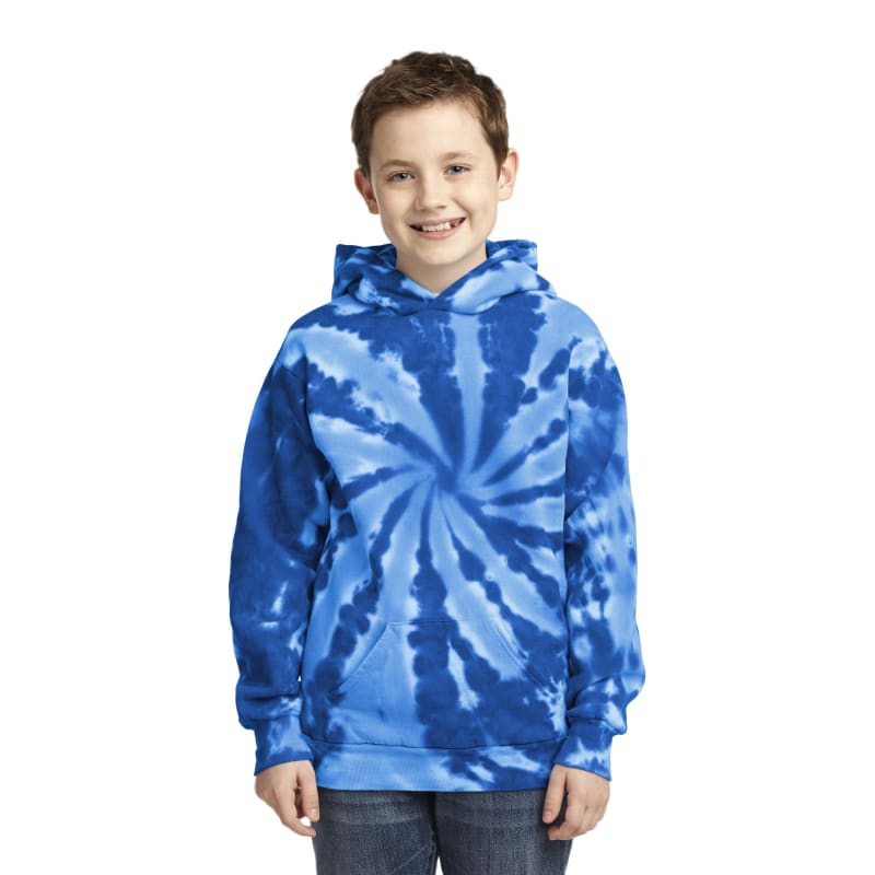 Port & Company Youth Tie-Dye Pullover Hooded Sweatshirt. 12