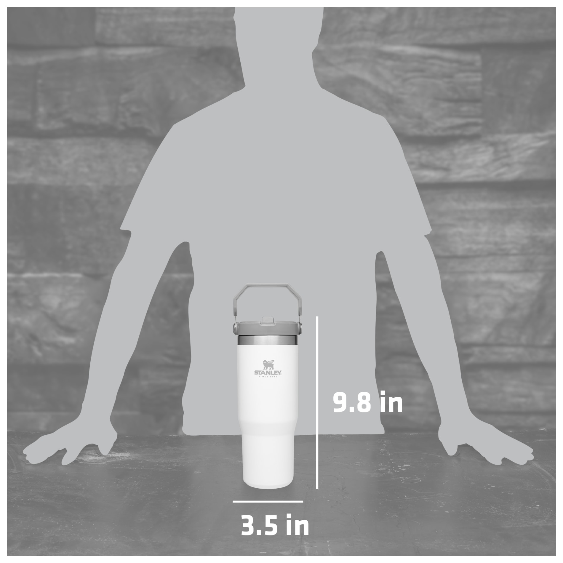 IceFlow Flip Straw Tumbler 30oz